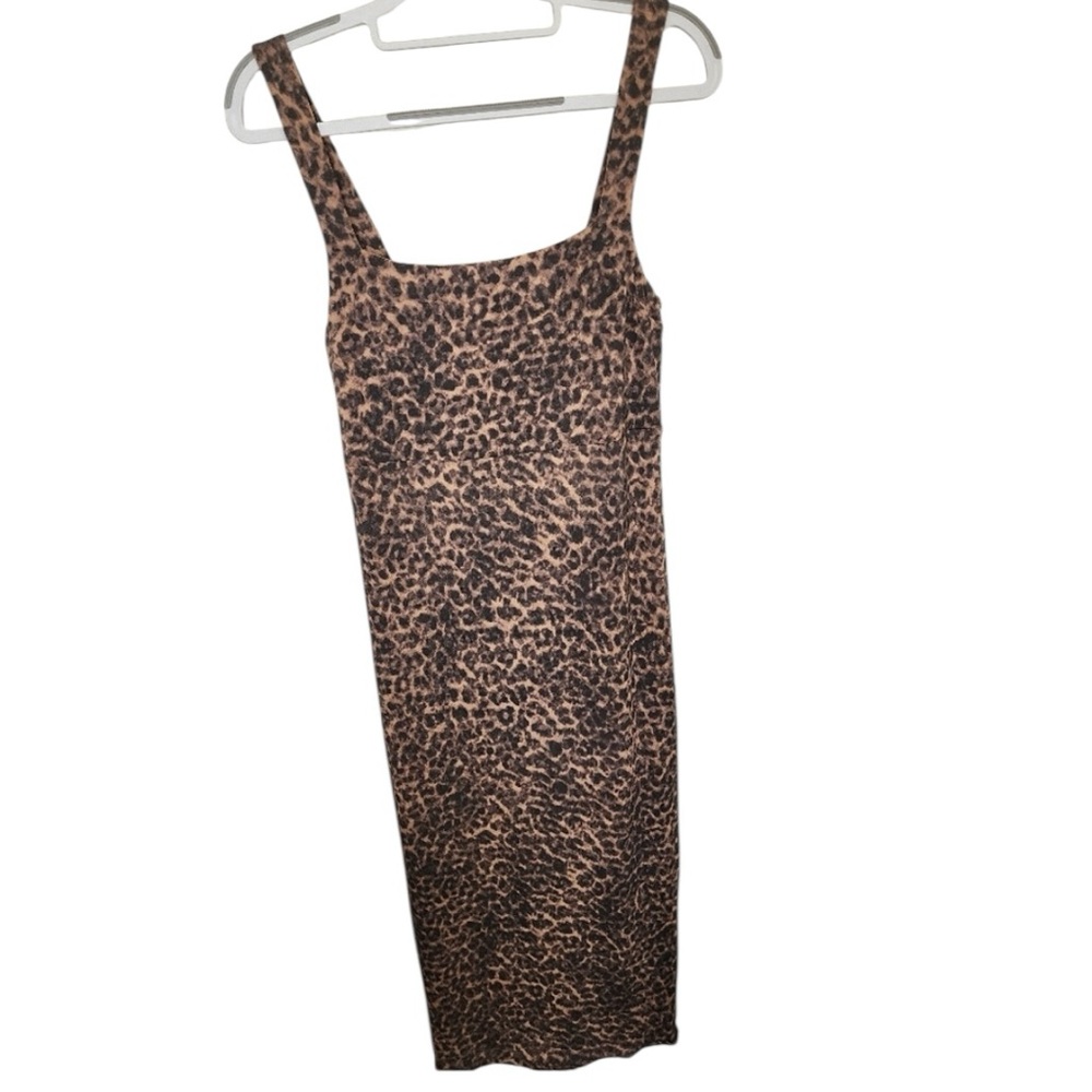 Good American 90s Tank Dress
Leopard Print size 5 Bodycon - Picture 3 of 9